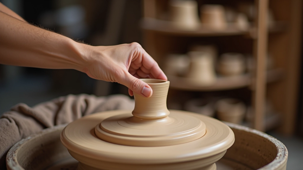 Pottery wheel throwing workshop